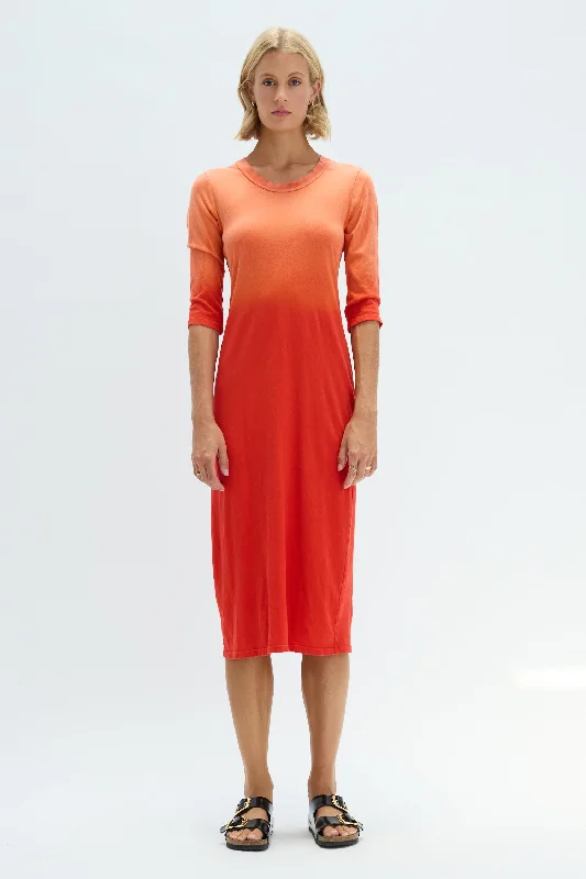 Faded Red Jerry Dress