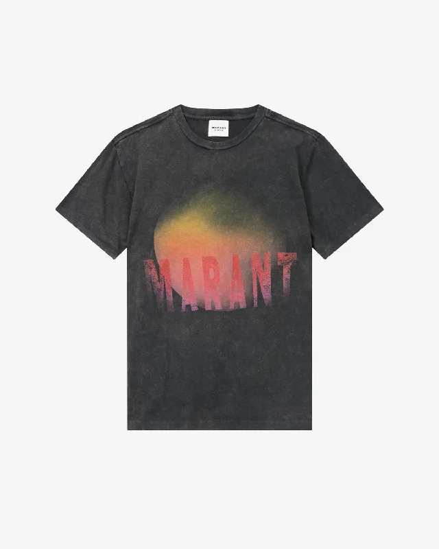Zewel T-Shirt Embroidered Appliqued Beaded