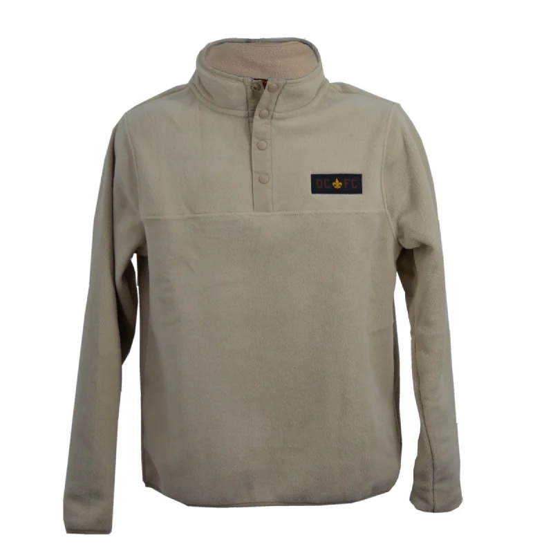 DCFC Fleece Pullover- Woven Tag Soft Wool Sweater