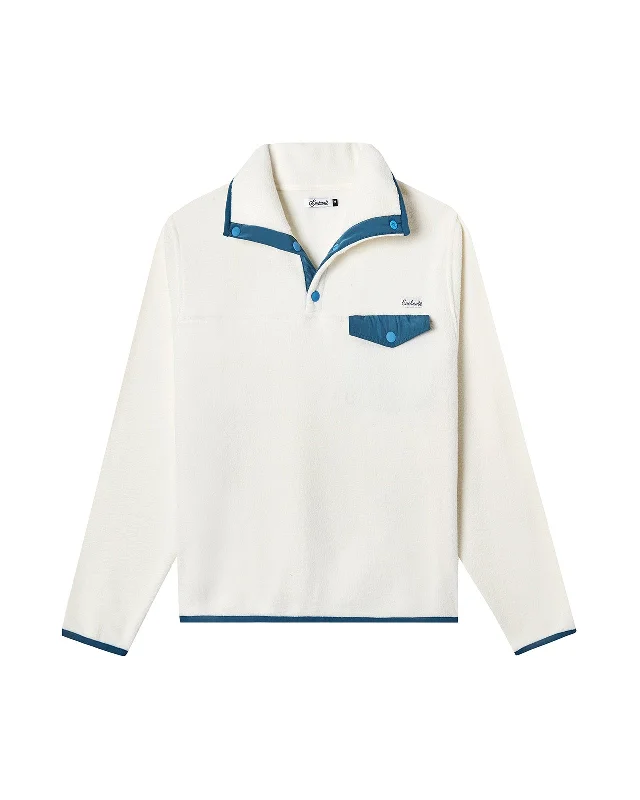 Polar Fleece Pullover Sabrina Neck Pullover