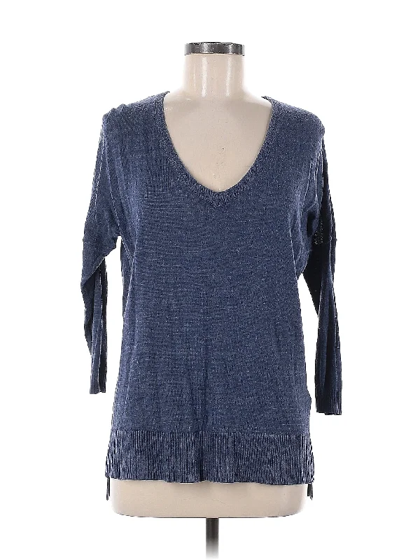 Pullover Sweater One Shoulder Top