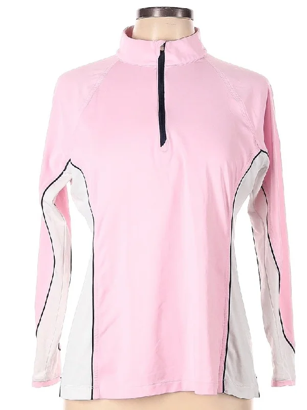 Women's Peter Millar Light Pink & White Golf Pullover Size L MSP$100 V-Neck Stylish Pullover Women's Peter Millar Light Pink & White Golf Pullover Size L MSP$100 V-Neck Stylish Pullover